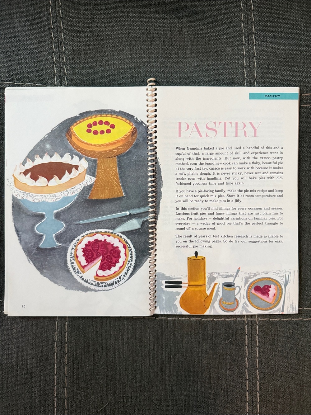 Vintage 1959 Crisco Praise for the Cook Cookbook - Picture 8 of 8